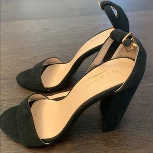 Brand new block heel